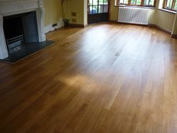 Oak engineered floor sanding 